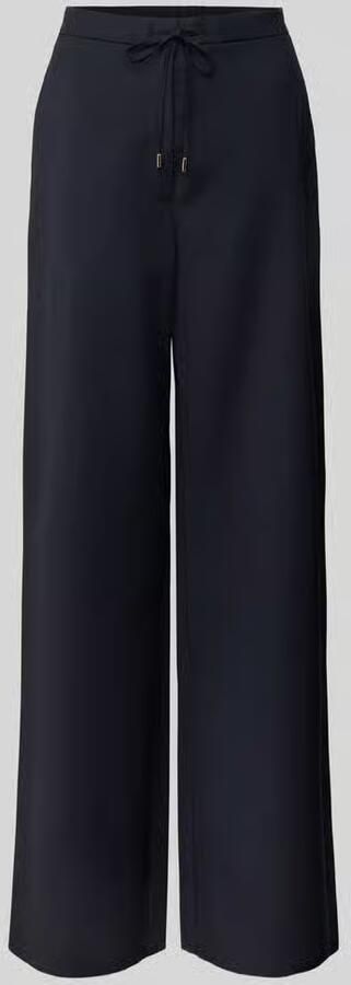 Max Mara Studio Oversized wijde broek van pure scheerwol model 'BERARD'