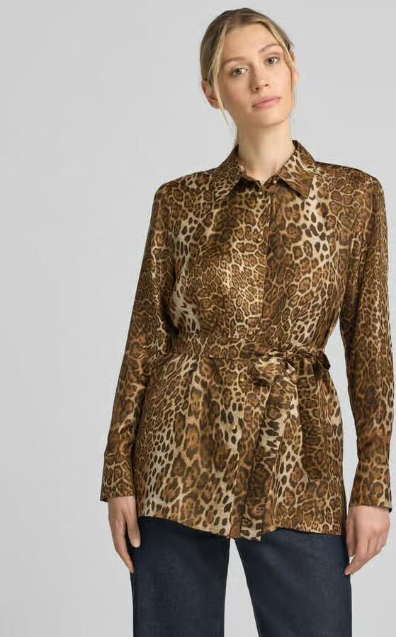 Max Mara Studio Regular fit blouse met lange mouwen van pure zijde - Foto 2