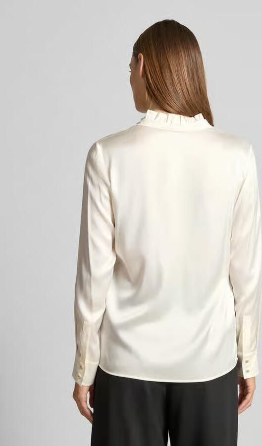 Max Mara Studio Regular fit blouse van zijdemix model 'GILLES'