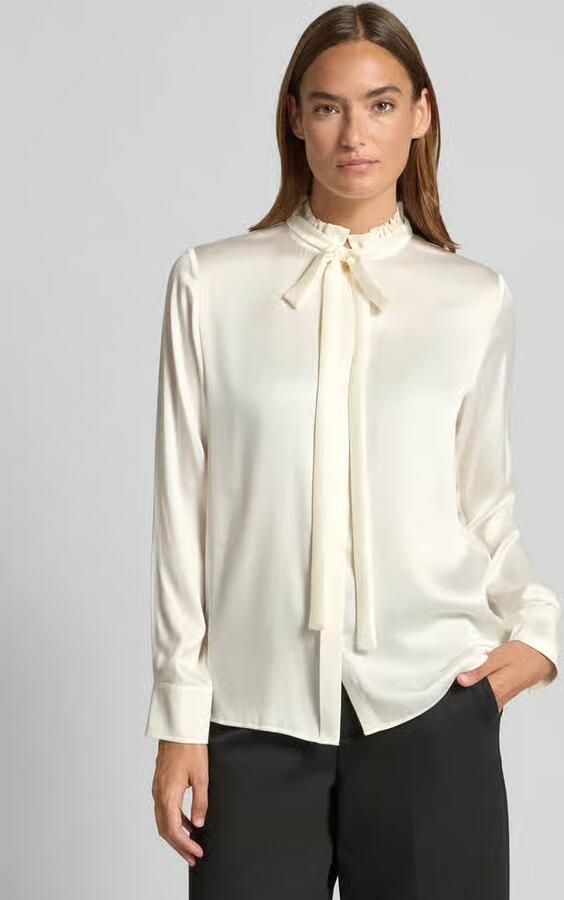 Max Mara Studio Regular fit blouse van zijdemix model 'GILLES' - Foto 2