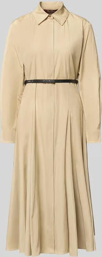 Max Mara Studio regular fit blousejurk van puur katoen model 'STAFFETTO' - Foto 2