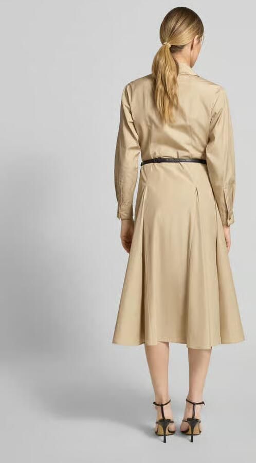 Max Mara Studio regular fit blousejurk van puur katoen model 'STAFFETTO' - Foto 3