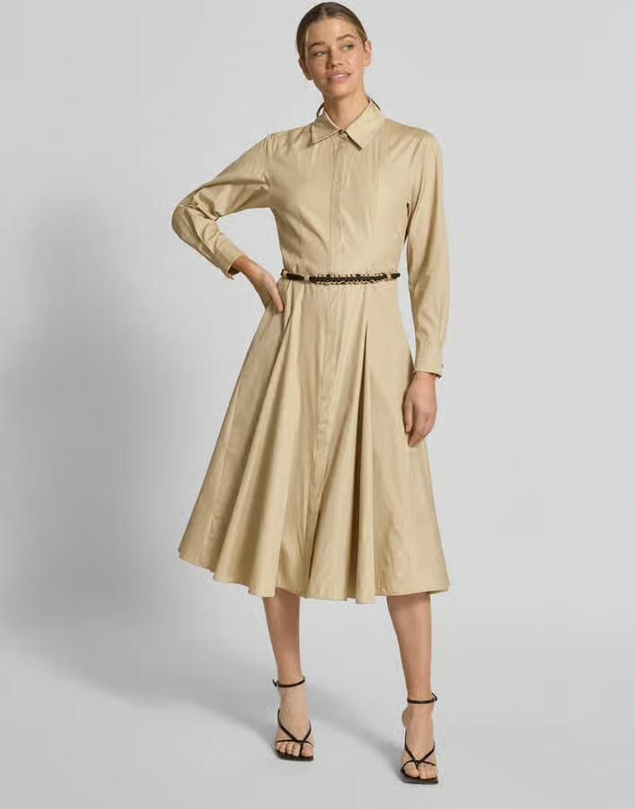 Max Mara Studio regular fit blousejurk van puur katoen model 'STAFFETTO' - Foto 2