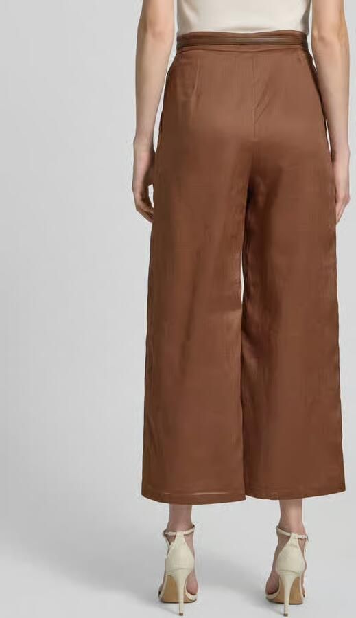 Max Mara Studio regular fit culotte in verkorte lengte model 'TARTUFO'