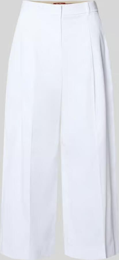 Max Mara Studio regular fit culotte van katoenmix model 'TEQUILA' - Foto 2