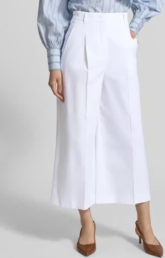 Max Mara Studio regular fit culotte van katoenmix model 'TEQUILA' - Foto 3