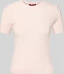 Max Mara Studio Regular fit gebreid shirt van mix van zijde en wol model 'MSTLEPRE'