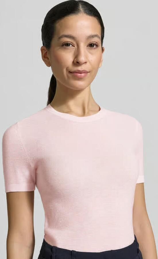 Max Mara Studio Regular fit gebreid shirt van mix van zijde en wol model 'MSTLEPRE' - Foto 2