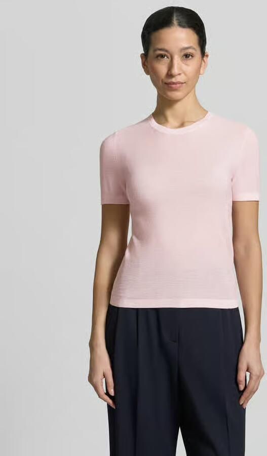 Max Mara Studio Regular fit gebreid shirt van mix van zijde en wol model 'MSTLEPRE' - Foto 3