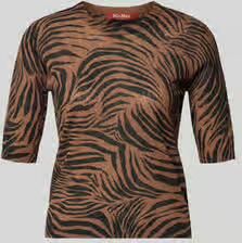 Max Mara Studio regular fit knitwear-shirt van katoenmix model 'AGO'