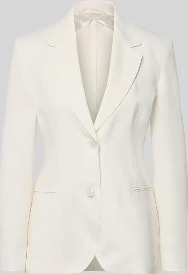 Max Mara Studio regular fit lange blazer van puur linnen model 'BELLO' - Foto 2
