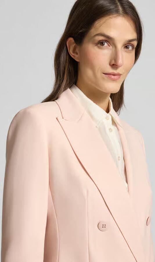 Max Mara Studio Regular fit lange blazer van zuivere scheerwol - Foto 2