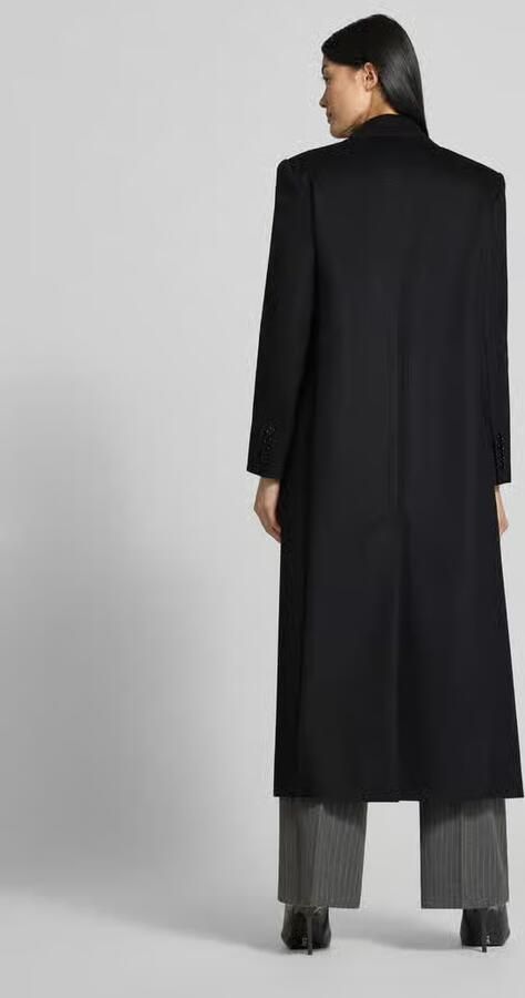 Max Mara Studio Regular fit lange jas van zuivere scheerwol model 'MSTEFFIGE' - Foto 3