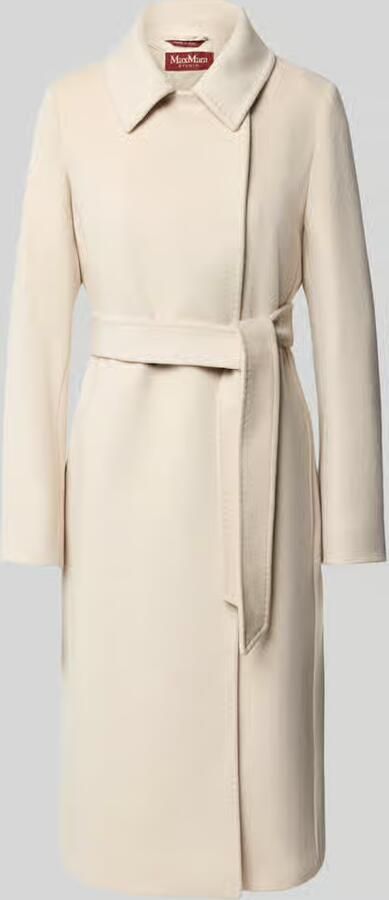 Max Mara Studio Regular fit lange robejas van zuivere scheerwol model 'BCOLLAG' - Foto 2