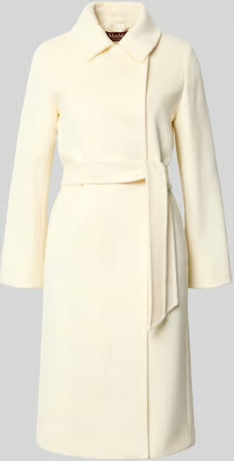 Max Mara Studio Regular fit lange robejas van zuivere scheerwol model 'BCOLLAG' - Foto 2