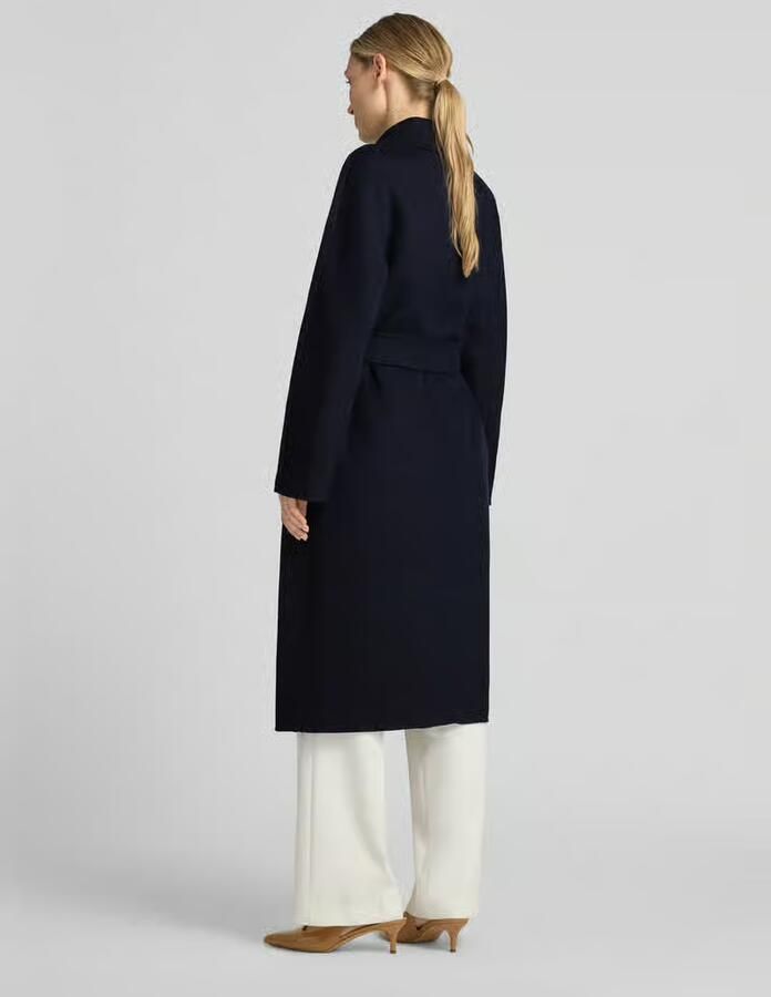 Max Mara Studio regular fit lange wollen jas met kasjmier model 'CLES' - Foto 2