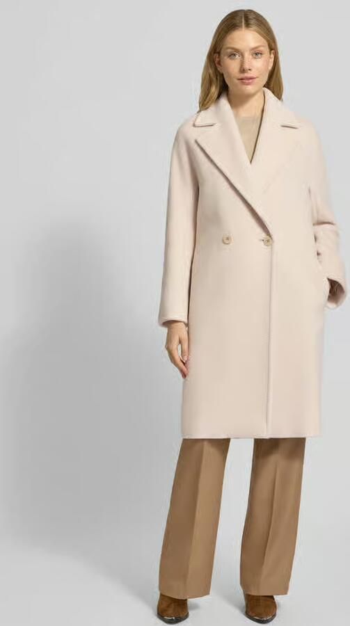 Max Mara Studio Regular fit lange wollen jas van alpacamix model 'TOKIO' - Foto 2
