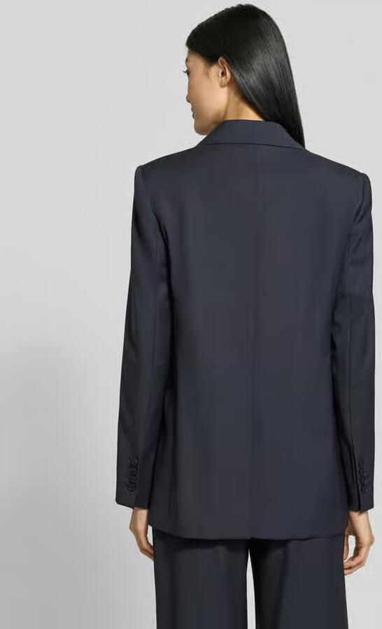 Max Mara Studio Regular fit longblazer van pure scheerwol model 'ASSENZI' - Foto 2
