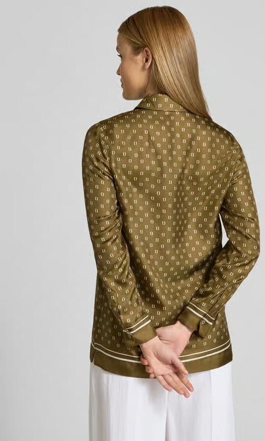 Max Mara Studio regular fit overhemdblouse van pure zijde model 'TENUTA'