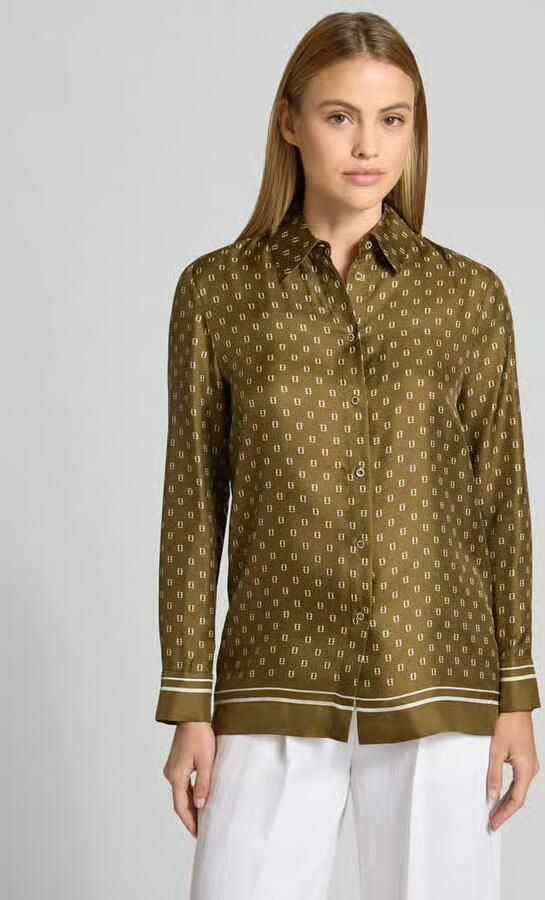 Max Mara Studio regular fit overhemdblouse van pure zijde model 'TENUTA' - Foto 4