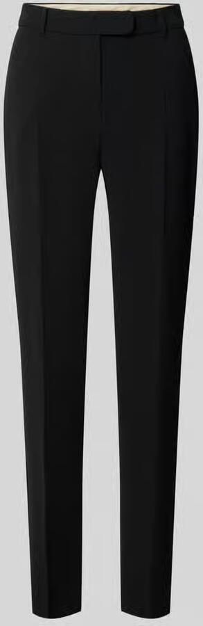Max Mara Studio regular fit pantalon met riemlussen model 'JERTA'