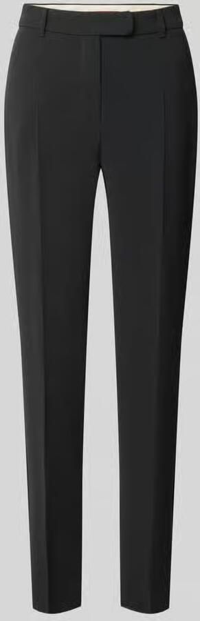 Max Mara Studio regular fit pantalon met riemlussen model 'JERTA' - Foto 2