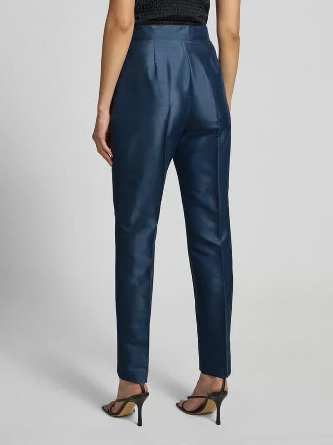 Max Mara Studio regular fit sigarettenbroek van pure zijde model 'ORATA' - Foto 3
