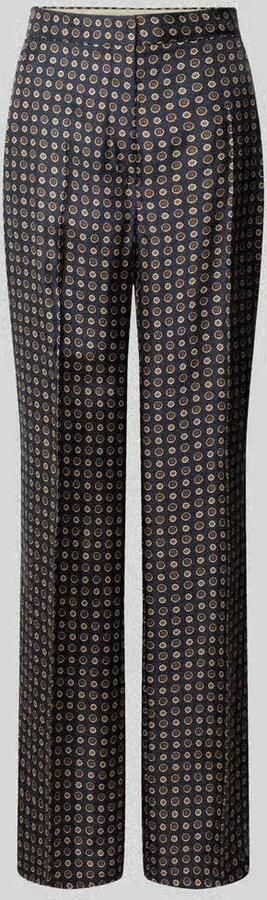 Max Mara Studio Regular fit stoffen broek van pure zijde model 'FAUNA' - Foto 2