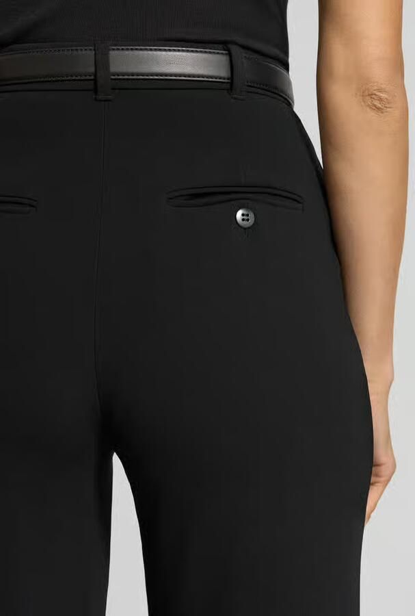 Max Mara Studio Regular fit wijde broek met riem model 'TAMICO' - Foto 2