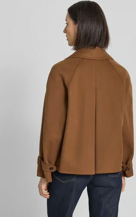 Max Mara Studio Regular fit wollen jack van een mix van scheerwol en zijde met kasjmier model 'NUPAR'