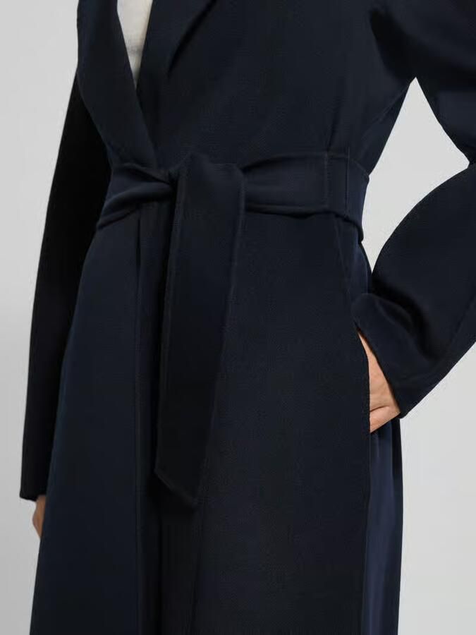 Max Mara Studio Relaxed fit lange wollen jas met zijde en kasjmier model 'MSTCLES' - Foto 2