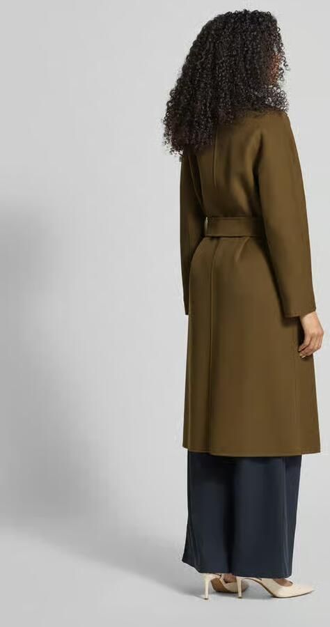 Max Mara Studio Relaxed fit lange wollen jas met zijde- en kasjmiergehalte Model 'MSTCLES' - Foto 2