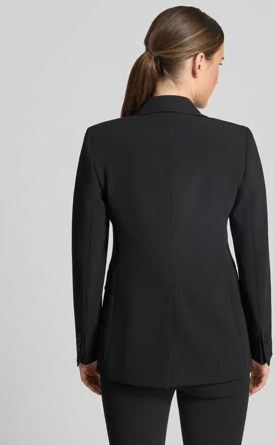 Max Mara Studio Slim fit lange blazer met reverskraag model 'LINZ' - Foto 2