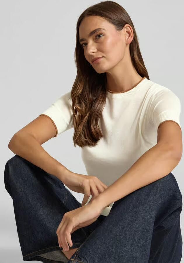 Max Mara Studio slim fit pullover van zijdemix model 'AGENDA'