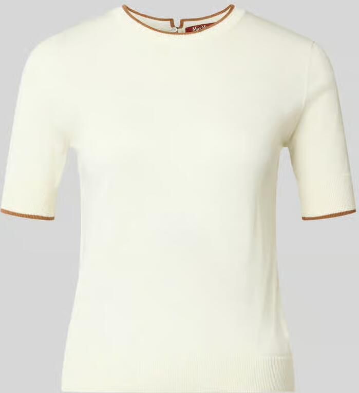 Max Mara Studio slim fit pullover van zijdemix model 'AGENDA' - Foto 2