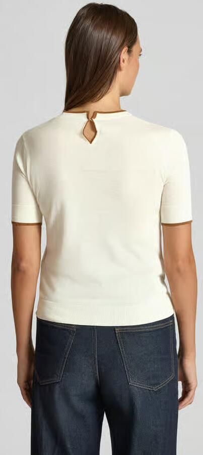 Max Mara Studio slim fit pullover van zijdemix model 'AGENDA' - Foto 3