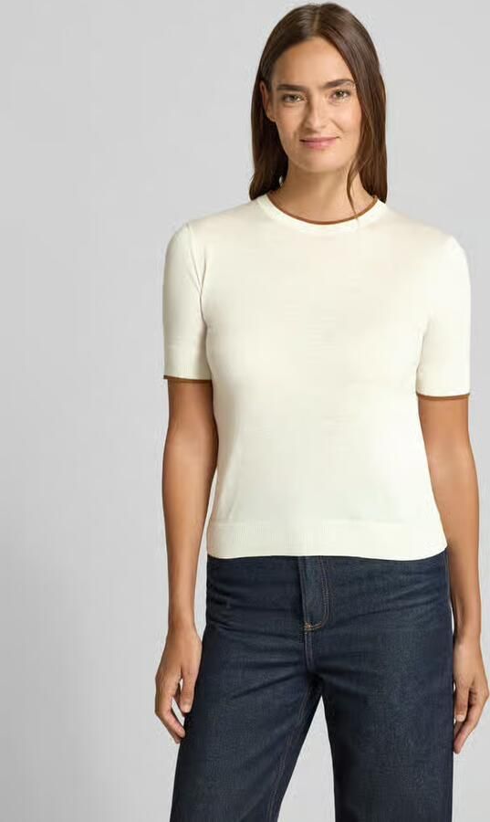 Max Mara Studio slim fit pullover van zijdemix model 'AGENDA' - Foto 2