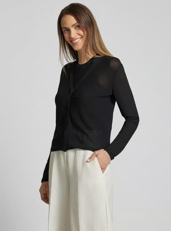 Max Mara Studio Spencer met ronde hals model 'ORVIETO' - Foto 3