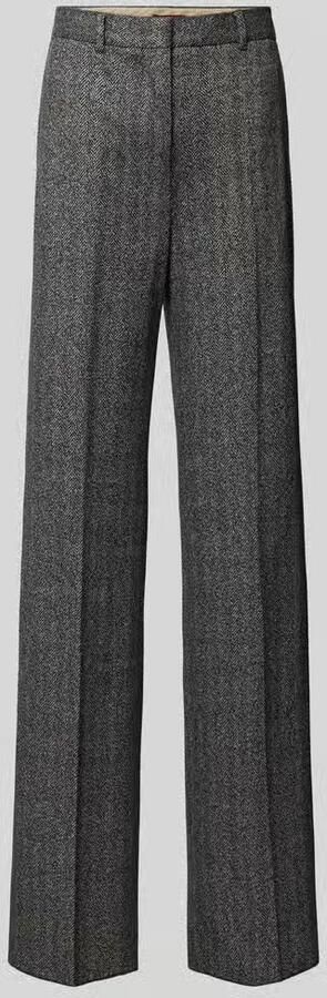 Max Mara Studio Stoffen broek met bandplooien