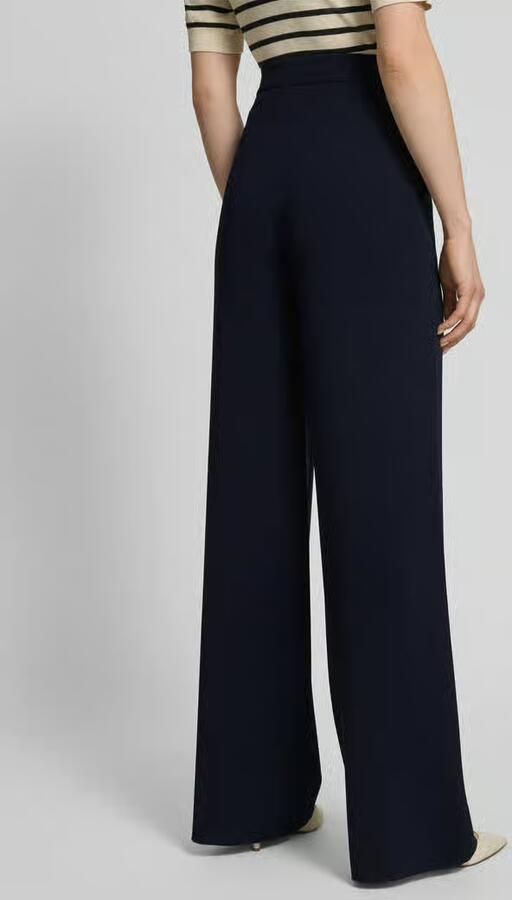 Max Mara Studio Stoffen broek met knoopsluiting model 'RINA'