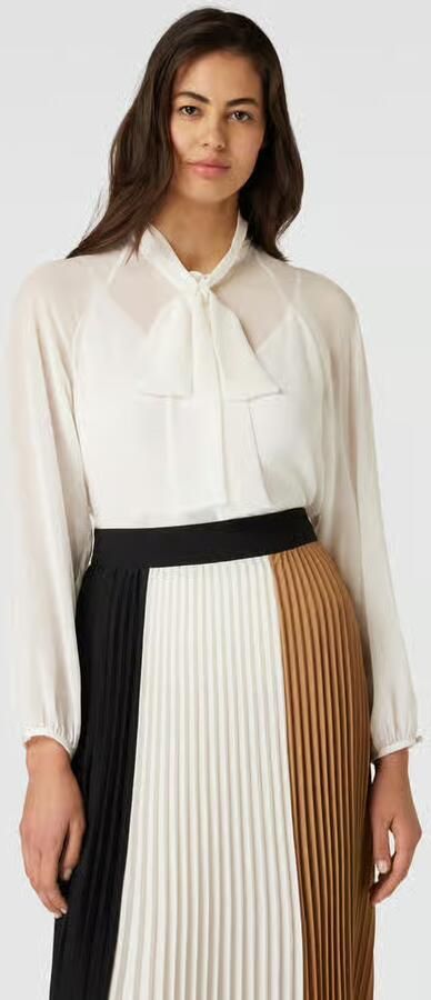 Max Mara Studio Strikblouse met elastische mouwboorden model 'FASCINO' - Foto 4