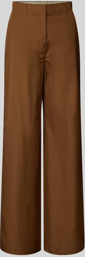 Max Mara Studio Wide leg broek van puur katoen model 'FAREA' - Foto 2