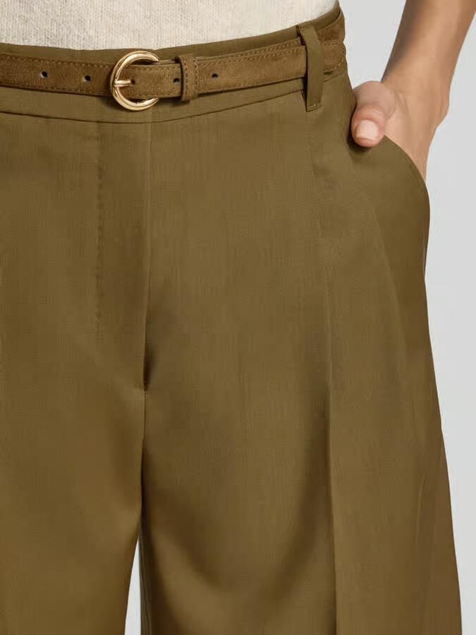 Max Mara Studio Wide leg broek van zuivere scheerwol - Foto 2