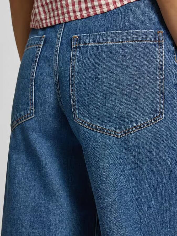 Max Mara Studio Wide leg jeans van puur katoen model 'SARONG'
