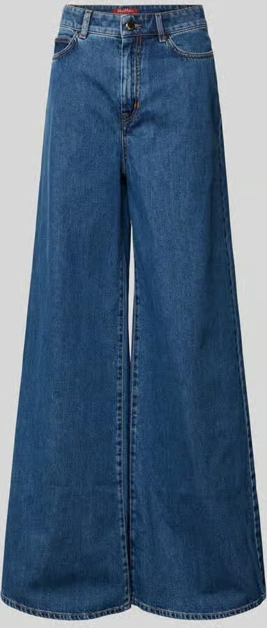 Max Mara Studio Wide leg jeans van puur katoen model 'SARONG' - Foto 2