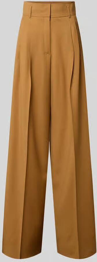 Max Mara Studio Wide leg pantalon van zuivere scheerwol model 'SERIO' - Foto 2