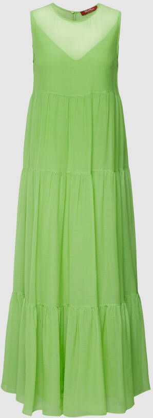 Max Mara Studio Midi-jurk in laagjeslook model 'FAGO'
