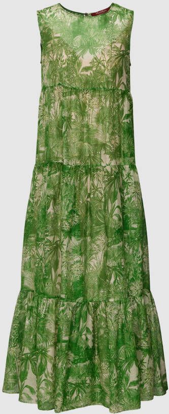 Max Mara Studio Midi-jurk in laagjeslook model 'FOCE'