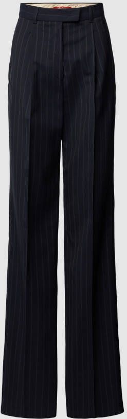Max Mara Studio Pantalon met krijtstreep model 'VANNA'