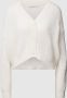 MaxMara Leisure Cardigan met extra brede schouders model 'RUGIADA' - Thumbnail 1
